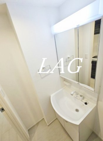 洗面設備　洗面台です。