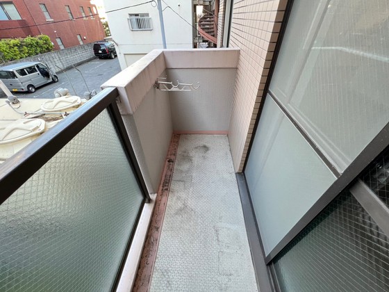 バルコニー　※別号室の写真です。