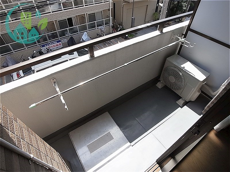 バルコニー　パルミナード弓木（J：COM 1G ネット無料)