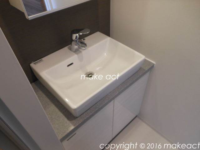 洗面設備　■室内参考写真