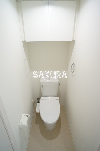 トイレ　落ち着いた色調のトイレです♪