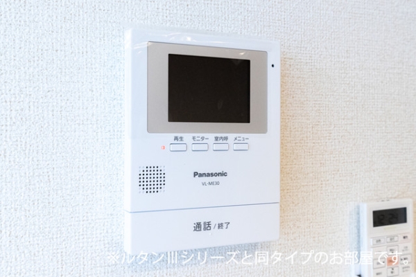 セキュリティ　※参考写真　同建築メーカー施工の同間取完成他物件のものです。