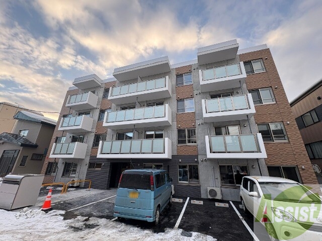 建物外観　札幌市東区北３３条東「Ｐａｒｔｉｒｅ新道東」