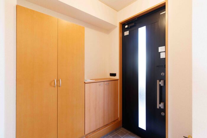 玄関　大容量のシューズＢＯＸ完備！