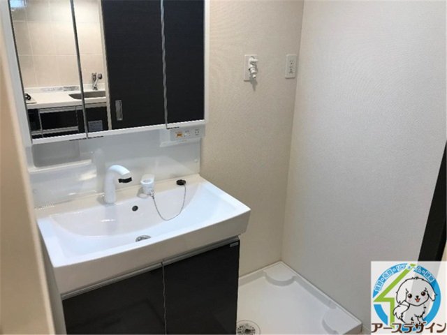 洗面設備　※パース写真