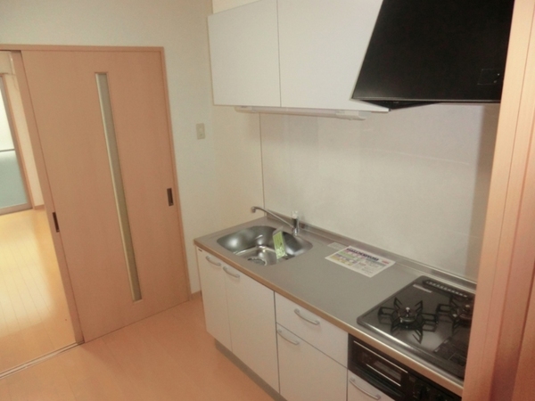 キッチン　ガスコンロ付きのキッチンです！