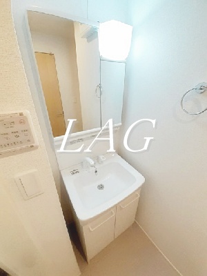 洗面設備　洗面台です。