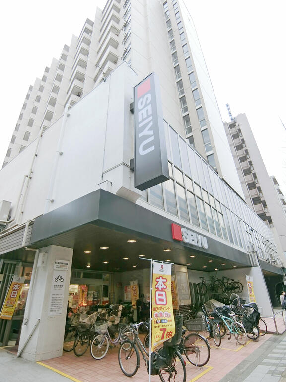 スーパー　西友駒沢店（スーパー）まで414m