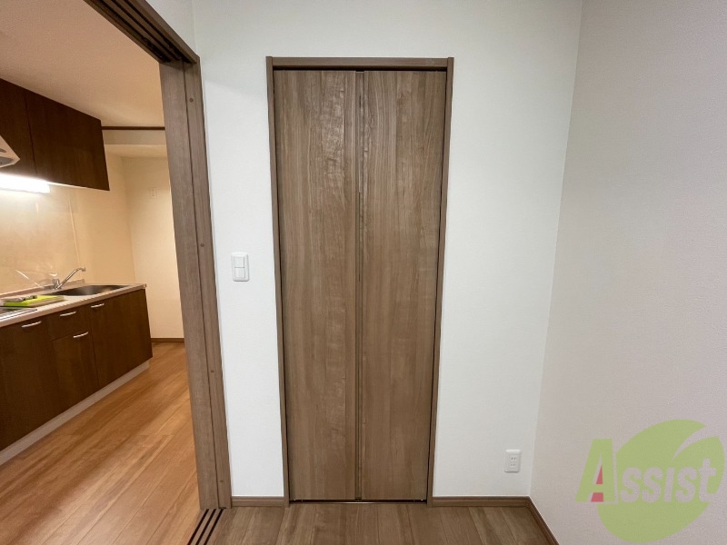 収納　ここに収納があります。収納があると部屋が広く使えます。