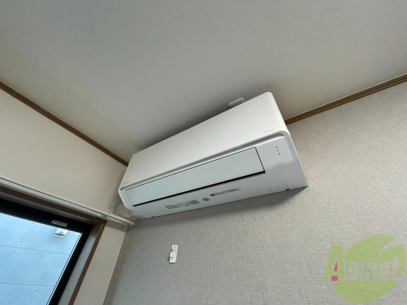 その他設備　エアコンが付いているので、入居日から快適に過ごせます。