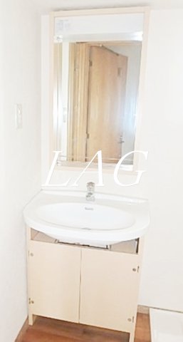 洗面設備　独立洗面台です。