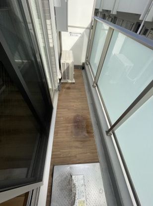 バルコニー　お洗濯にも便利なバルコニー付き