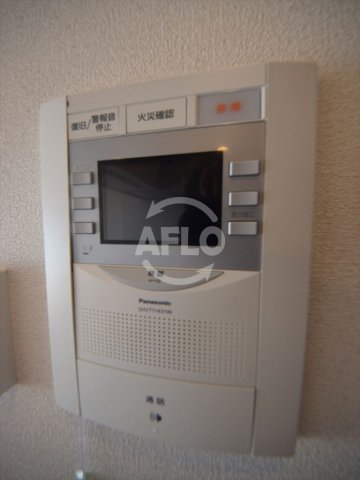 セキュリティ　プレサンス難波クチュール　ＴＶ付モニターフォン