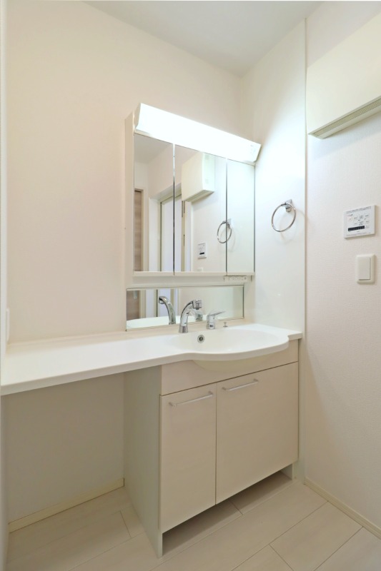 洗面設備　図面と現状に相違がある場合には現状を優先