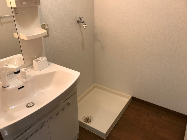 洗面設備　302号の写真です