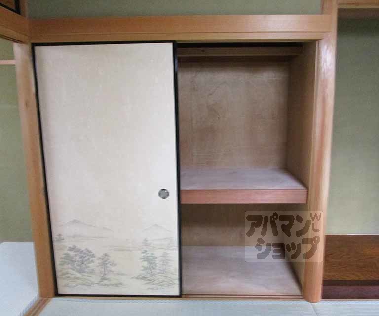 収納　室内の写真です。