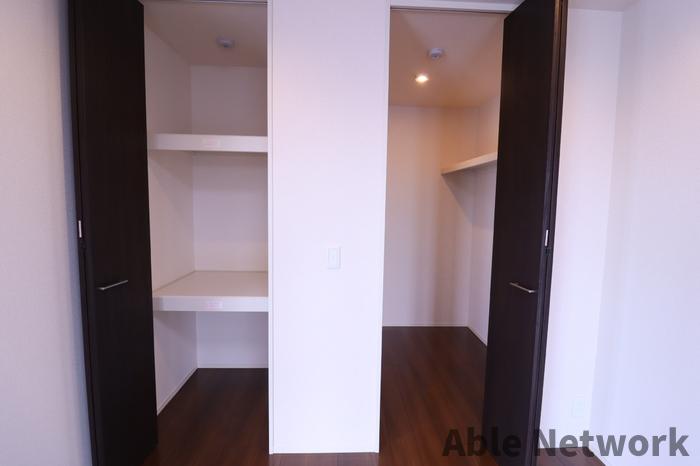 収納　大きなものも収納可能