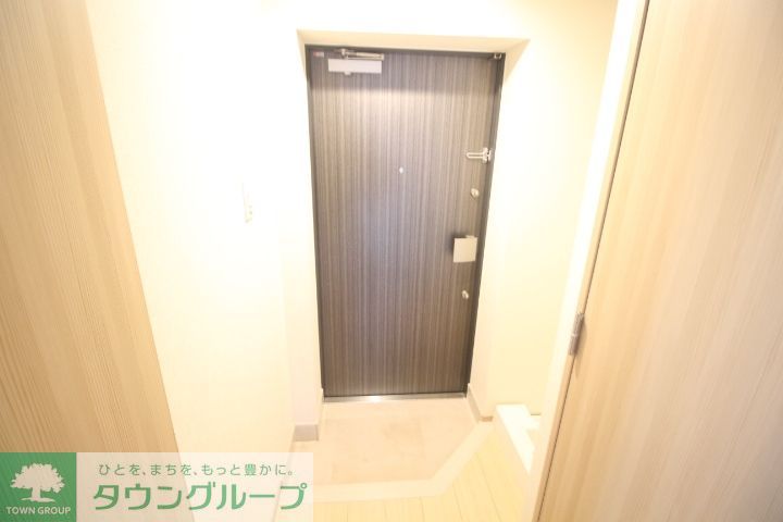 玄関　★タウンハウジング鷺沼店まで→ＴＥＬ0448706656★