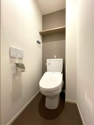 トイレ　清潔感のあるトイレです。