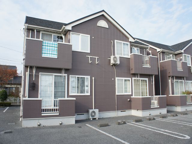 建物外観　オシャレな外観が特徴の賃貸住宅です♪