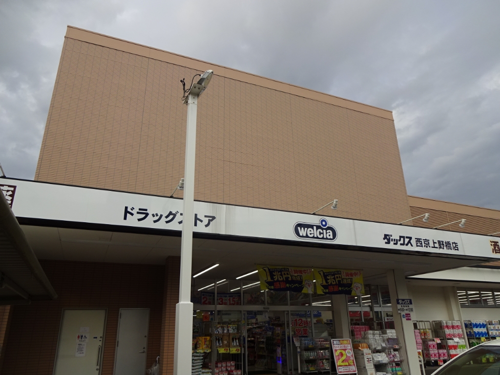 ドラックストア　ダックス西京上野橋店（ドラッグストア）まで233m
