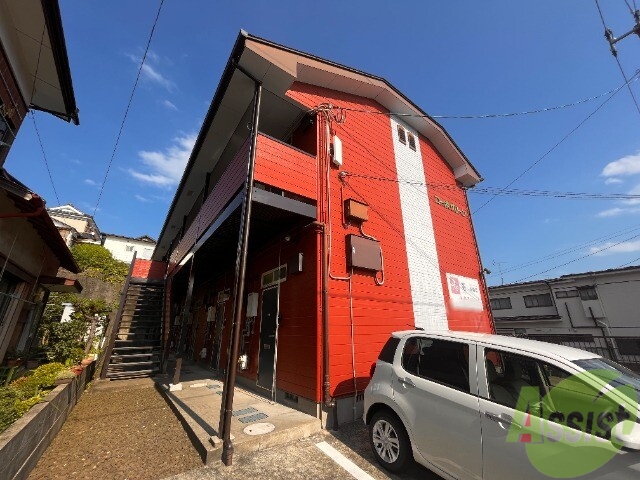 建物外観　塩竃市香津町「コーポグリーン」