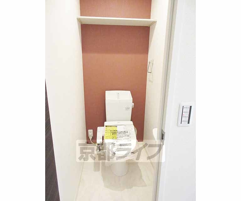 トイレ　ウォシュレット付きのトイレです！
