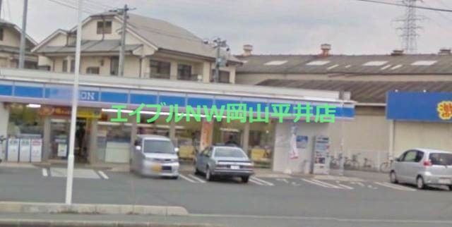 コンビニ　ローソン岡山十日市店（コンビニ）まで568m