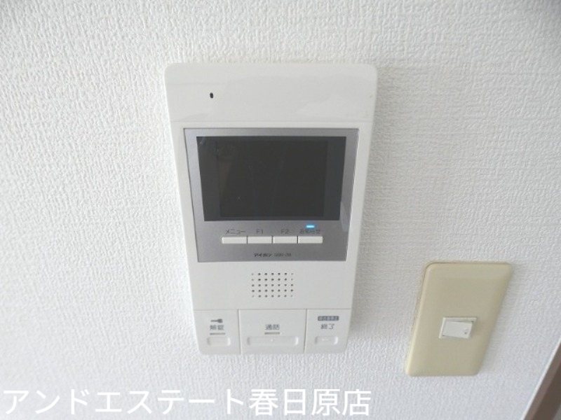 セキュリティ　訪問者を確認できます