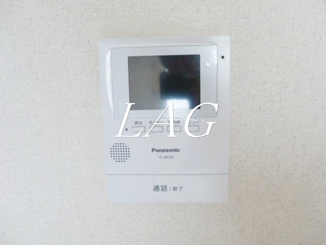 セキュリティ　モニター付きインターホンです。