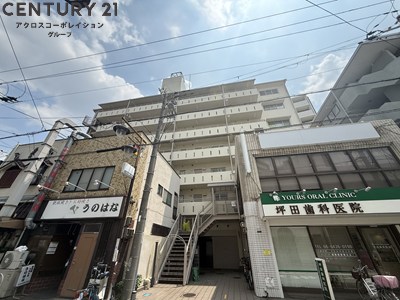 建物外観　エレベーター付きで荷物があっても安心♪