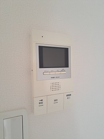セキュリティ　TV付きインターホンでセキュリティ面も安心です