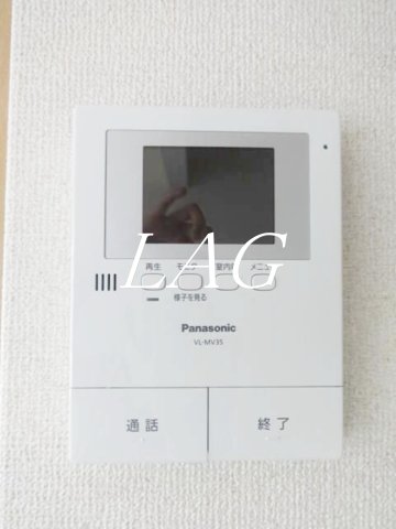 セキュリティ　モニター付インターホンです。