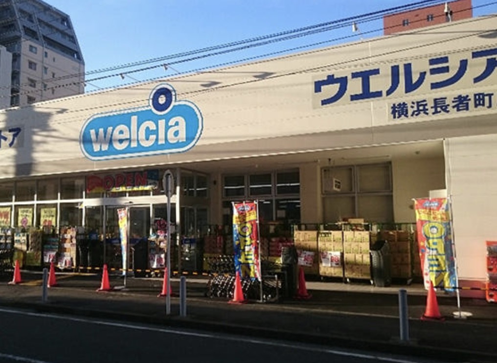 ドラックストア　ウエルシア横浜長者町店（ドラッグストア）まで423m