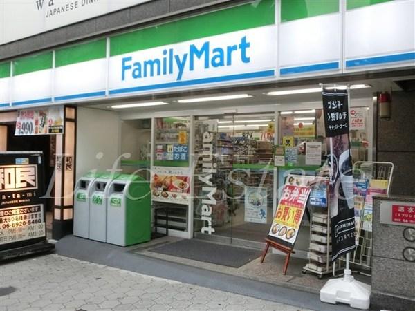 コンビニ　ファミリーマート谷町一丁目店（コンビニ）まで141m