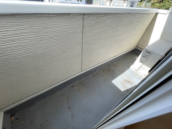 バルコニー　※別部屋の写真です