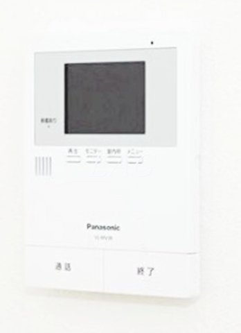 セキュリティ　モニター付きインターホンです。
