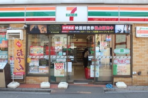 コンビニ　セブンイレブン 杉並阿佐谷北1丁目店（コンビニ）まで369m
