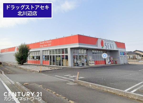 ドラックストア　ドラッグストアセキ北川辺店（ドラッグストア）まで1258m