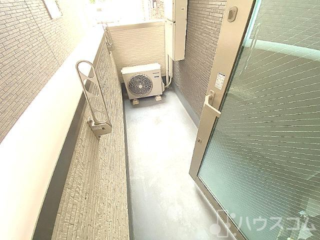バルコニー　洗濯物はこちらに！！