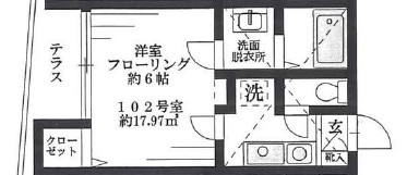 クレステージ中野の間取り写真