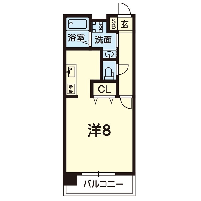 ドノーレ銀座通の間取り写真