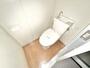 トイレ　ゆったりとした空間のトイレです