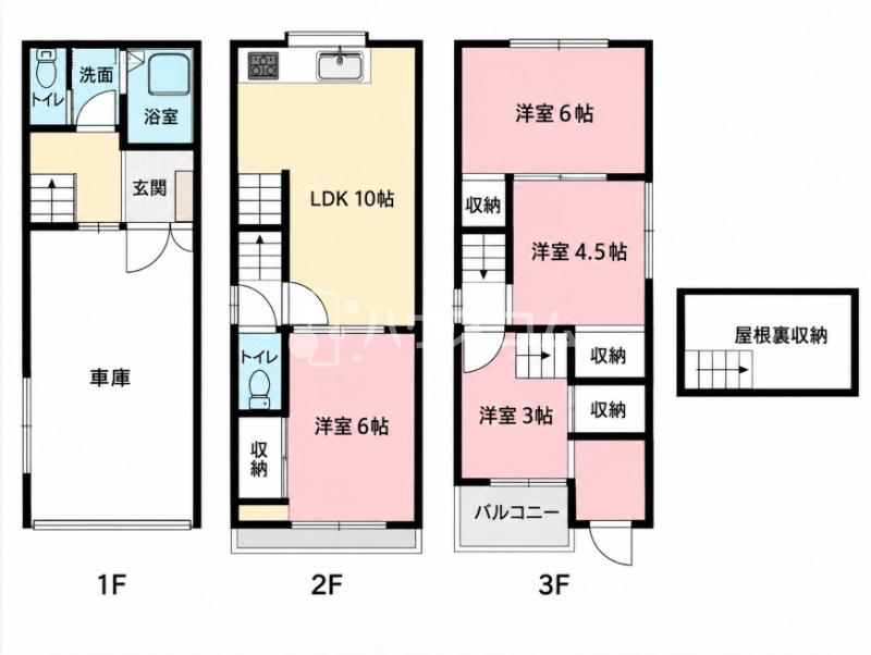 石津南町7-19 貸家の間取り写真