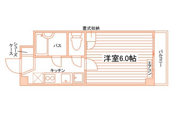 メゾンロイヤルエースの間取り写真