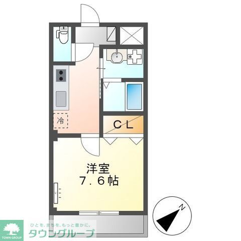 ラーハ前原の間取り写真