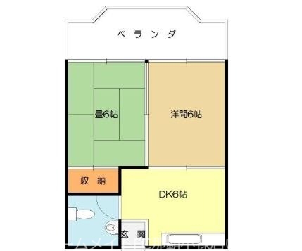 コーポみゆきの間取り写真