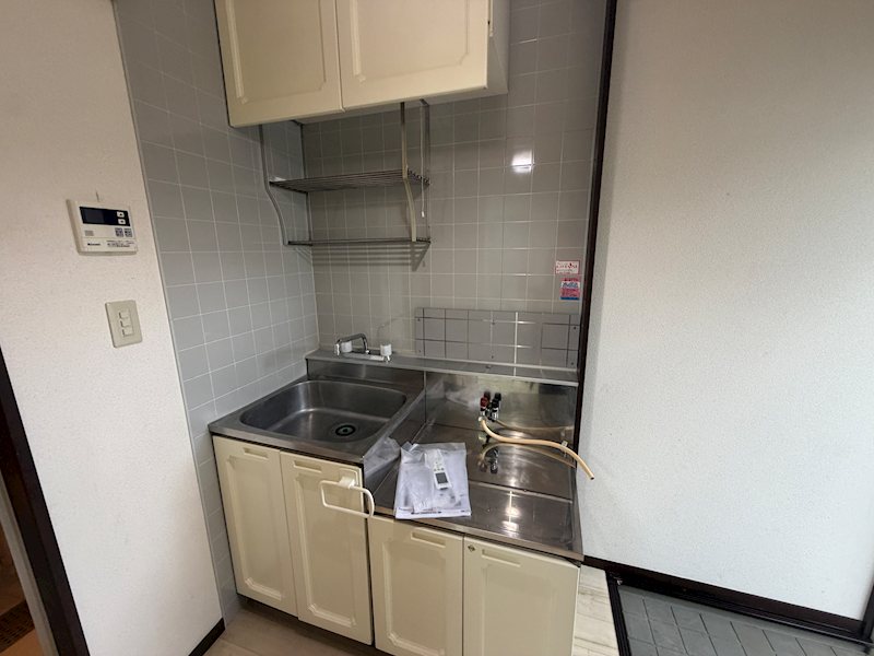 東急東横線 元住吉駅 徒歩4分 2階建 築37年のキッチン写真