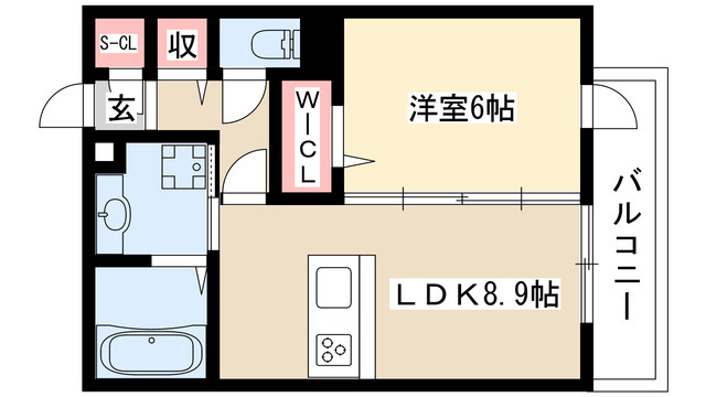 エポラール東別院の間取り写真