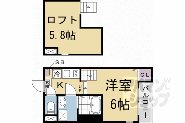 ハーモニーテラス景勝町IIの間取り写真